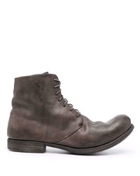 A Diciannoveventitre D2 Horse Leather Ankle Boots