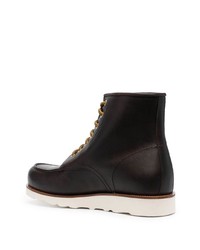 Scarosso Jake Leather Ankle Boots