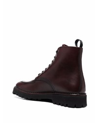 Kenzo K Mount Leather Ankle Boots