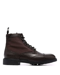 Canali Lace Up Ankle Boots