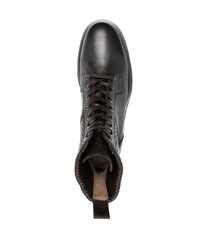 Gianvito Rossi Lace Up Combat Boots