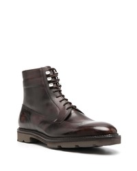 John Lobb Lace Up Leather Boots