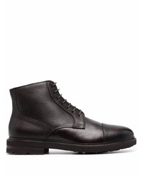 Henderson Baracco Lace Up Side Zip Ankle Boots