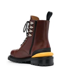 Toga Virilis Leather Ankle Boots
