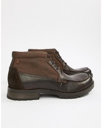 Jack & Jones Leather Boot Stone