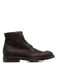 Henderson Baracco Leather Lace Up Ankle Boots