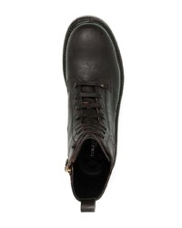 Dolce & Gabbana Leather Lace Up Boots