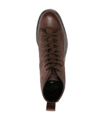 Paul Smith Leather Lace Up Boots