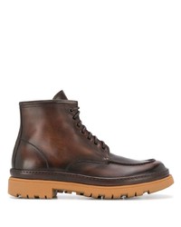 Doucal's Leather Lace Up Boots