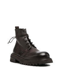 Marsèll Military Style Lace Up Boots