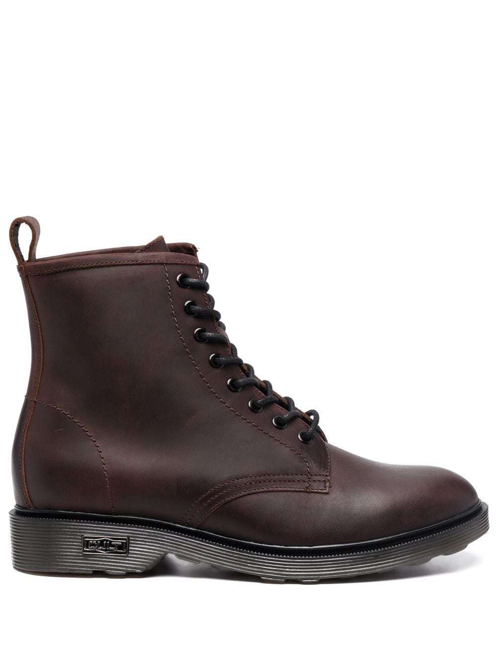 Cult Ozzy Lace Up Leather Boots, $161 | farfetch.com | Lookastic