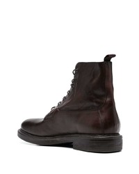 Moma Polacco Lace Up Leather Boots