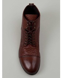 L'Eclaireur Made By Raparo Pebbled Ankle Boots