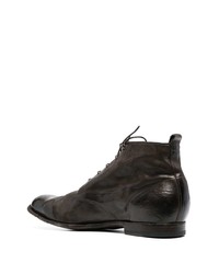 Officine Creative Stereo 4 Lace Up Ankle Boots