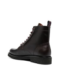 PS Paul Smith Textured Lace Up Boots