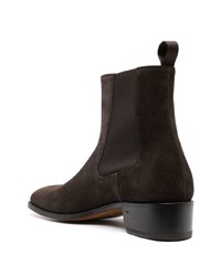 Tom Ford 40mm Square Toe Leather Boots