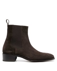 Tom Ford 40mm Square Toe Leather Boots