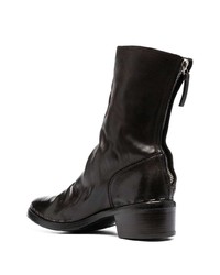 Premiata 60mm Zip Up Leather Boots