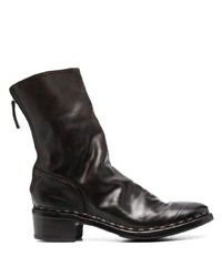 Premiata 60mm Zip Up Leather Boots