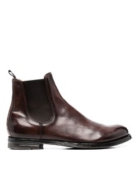 Officine Creative Anatomia Leather Chelsea Boots