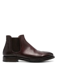 Alberto Fasciani Ankle Length Leather Chelsea Boots