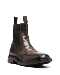 Officine Creative Brogue Chelsea Boots