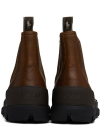 Polo Ralph Lauren Brown Oslo Chelsea Boots