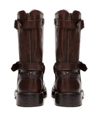 Dolce & Gabbana Buckled Biker Boots