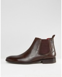 Base London Cheshire Leather Chelsea Boots