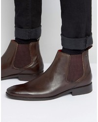 Base London Cheshire Leather Chelsea Boots