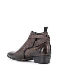 Lidfort Da Canguro Woven Ankle Boots