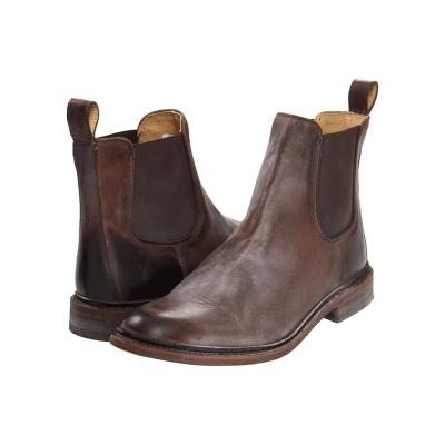 Frye James Chelsea Pull On Boots Dark Brown Antique Pull Up, $258 ...