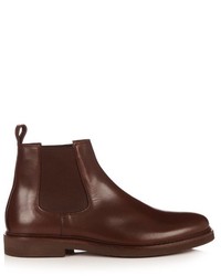 A.P.C. Grant Leather Chelsea Boots