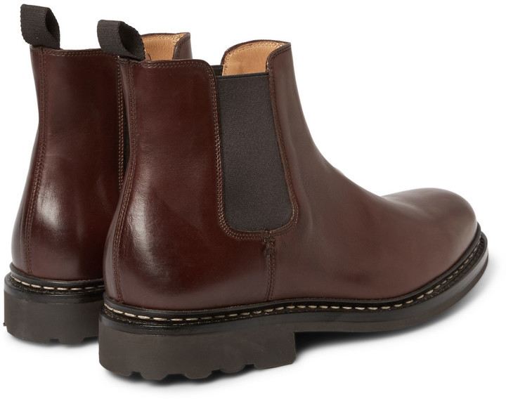 Heschung Tremble Leather Chelsea Boots, $530 | MR PORTER | Lookastic