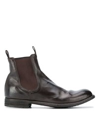 Officine Creative Journal Pull On Ankle Boots