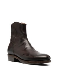Ajmone Leather Ankle Boots