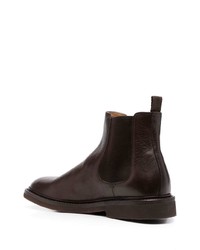 Brunello Cucinelli Leather Ankle Boots