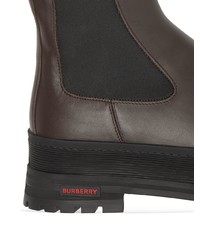 Burberry Logo Detail Chelsea Boots