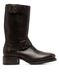 DSQUARED2 Mid Calf Leather Boots