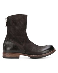 Moma Rear Zip Ankle Boots