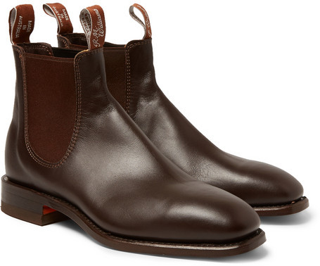 Roland Mouret Rm Williams Suede Chelsea Boots, $490, MR PORTER