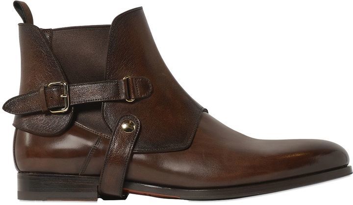 belted chelsea boots