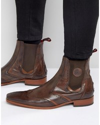 Jeffery West Scarface Leather Chelsea Boots