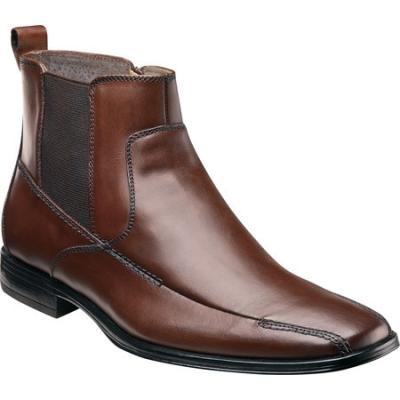 Stacy Adams Manford 24837 Brown Leather Boots, $94 | Shoebuy | Lookastic