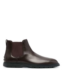 Tod's Tronchetto Slip On Leather Boots