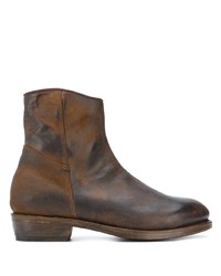 Ajmone Zipped Ankle Boots