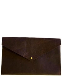 Hatton Henry Leather Envelope Clutch