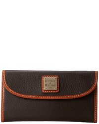 Dooney & Bourke Pebble Leather New Slgs Continental Clutch Clutch Handbags