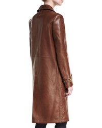 Ralph Lauren Collection Paxton Lambskin Leather Coat