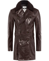 Maison Margiela Leather Coat